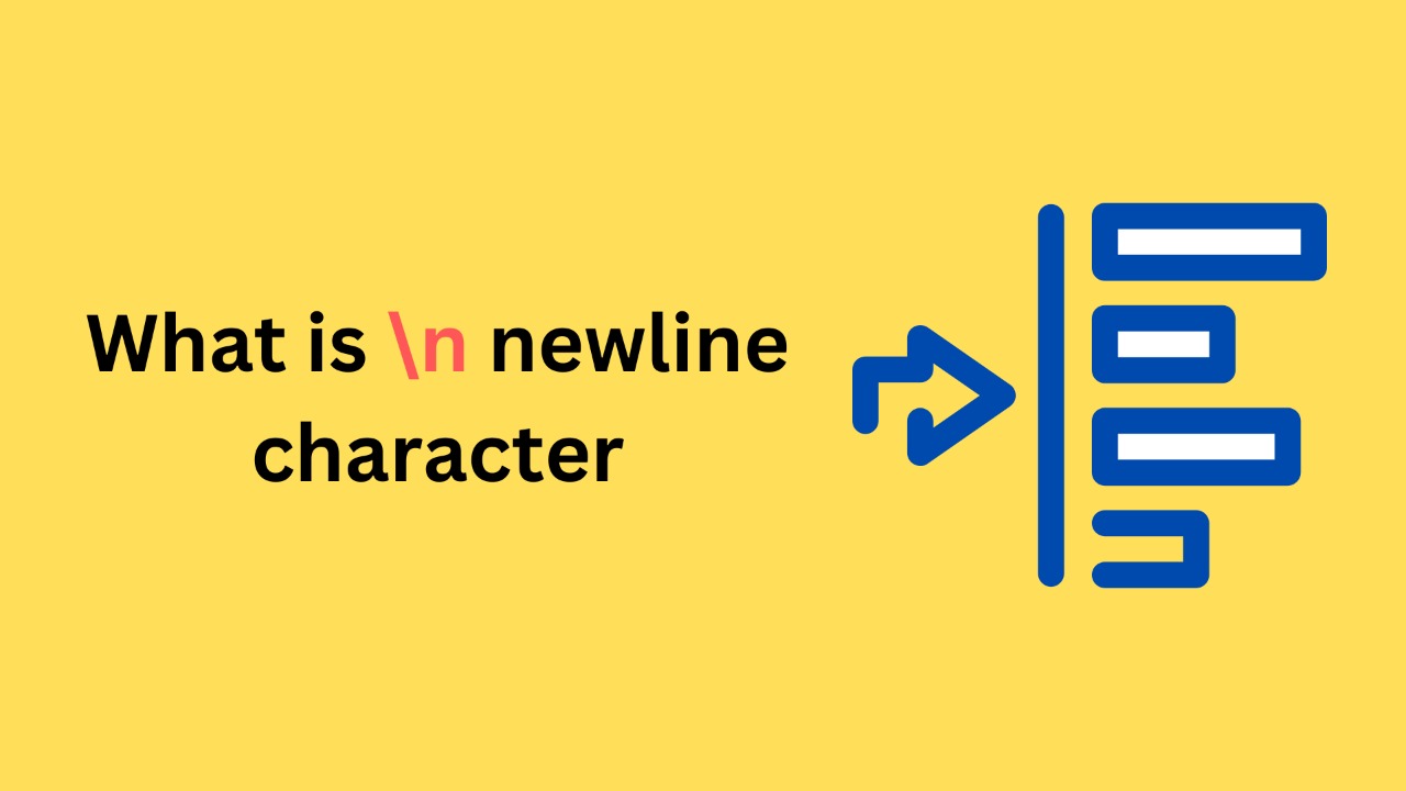 What is \n newline character?